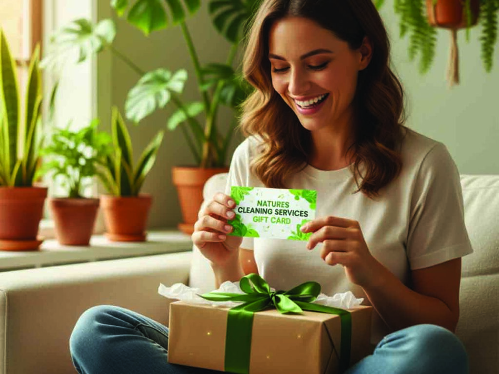 Natures cleaning services llc eco friendly gift cards Eco-friendly cleaning gift cards