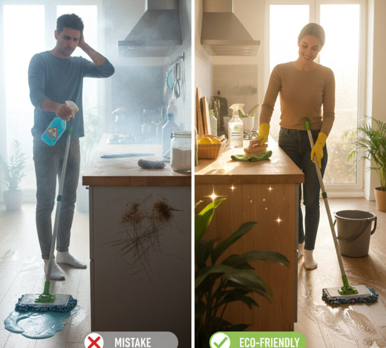 cleaning mistakes homeowners make