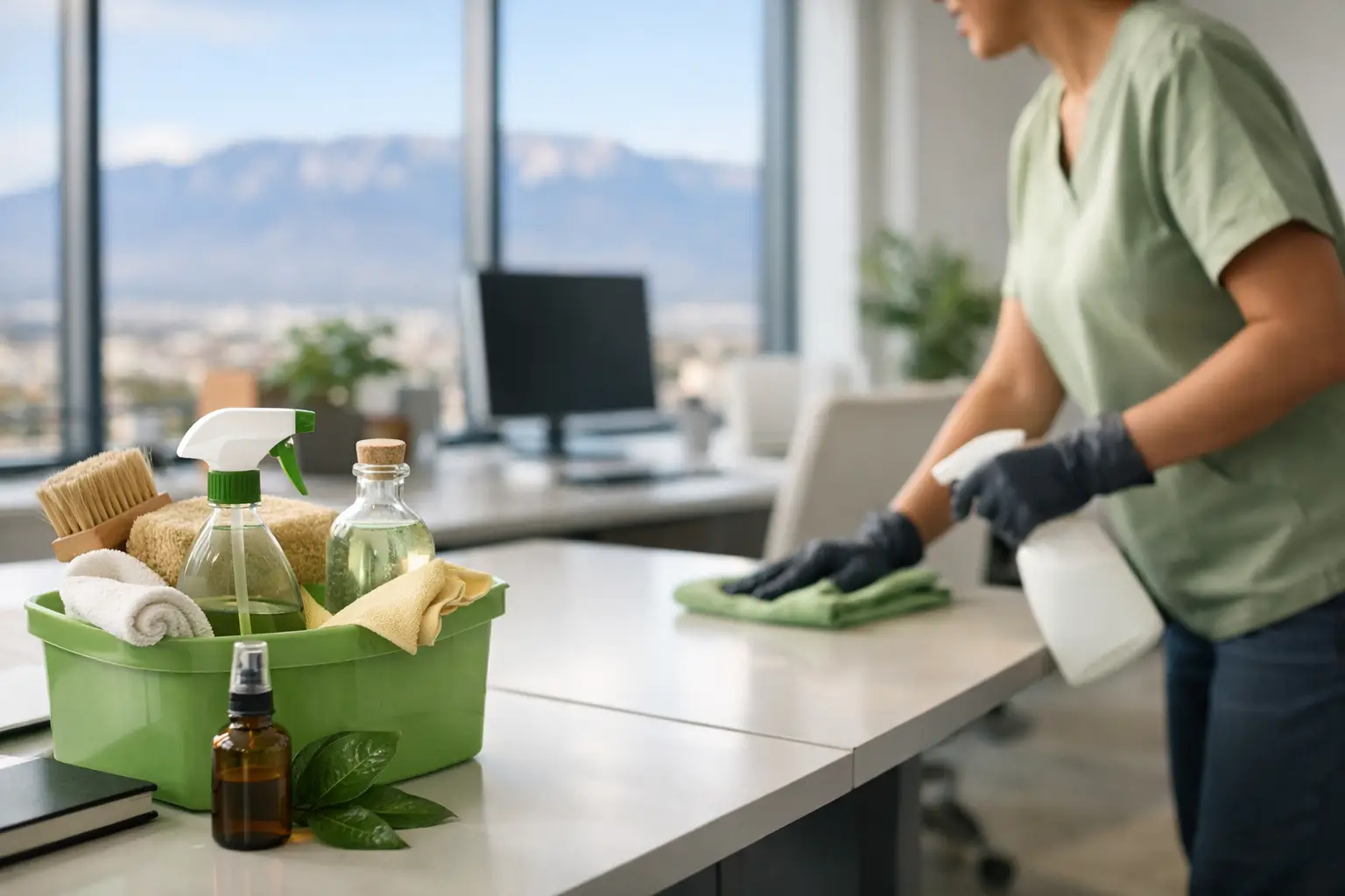 Why Non Toxic Office Cleaning Albuquerque Matters
