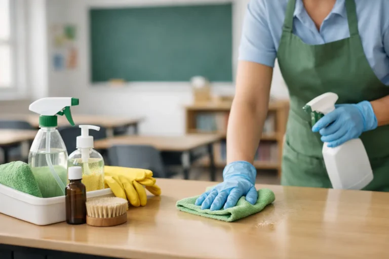 School Cleaning With Safe Products That Works