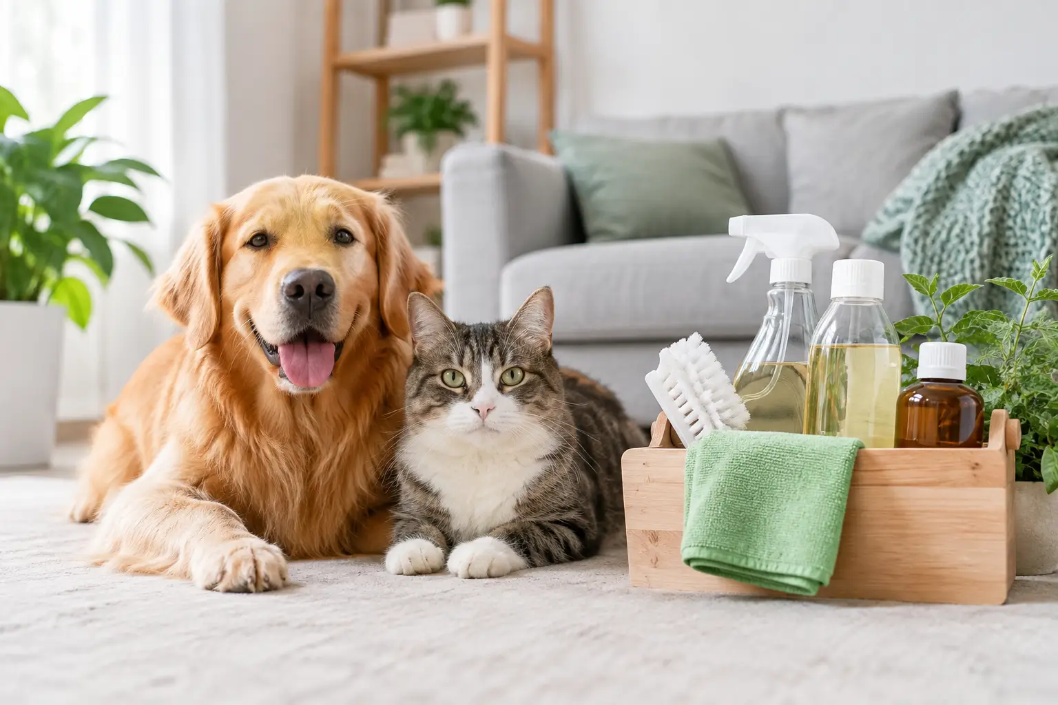 8 Best Natural Cleaners for Pet Homes That Work