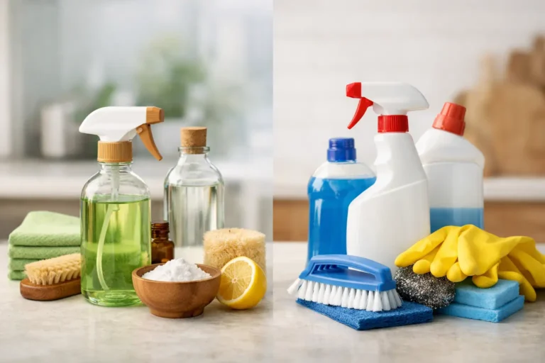 Green Cleaning vs Traditional Cleaning Compared