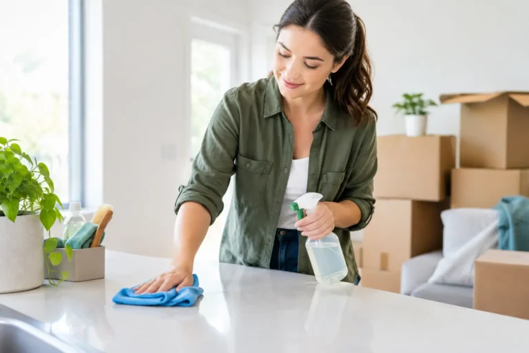 How to Clean Before Moving Without Harsh Chemicals