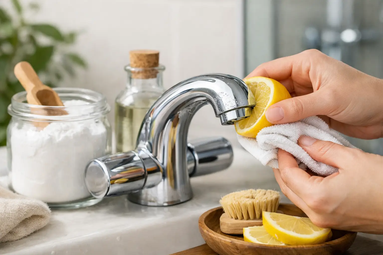 How to Remove Hard Water Stains Naturally